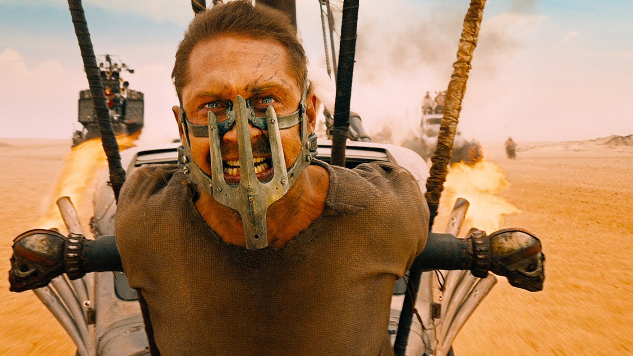 Tom Hardy in Max Max: Fury Road